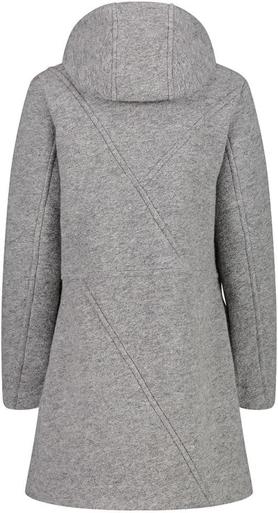 CMP Damen Long Coat Wooltech Longcoat 34 Grey Mel., 34 Grey Mel.