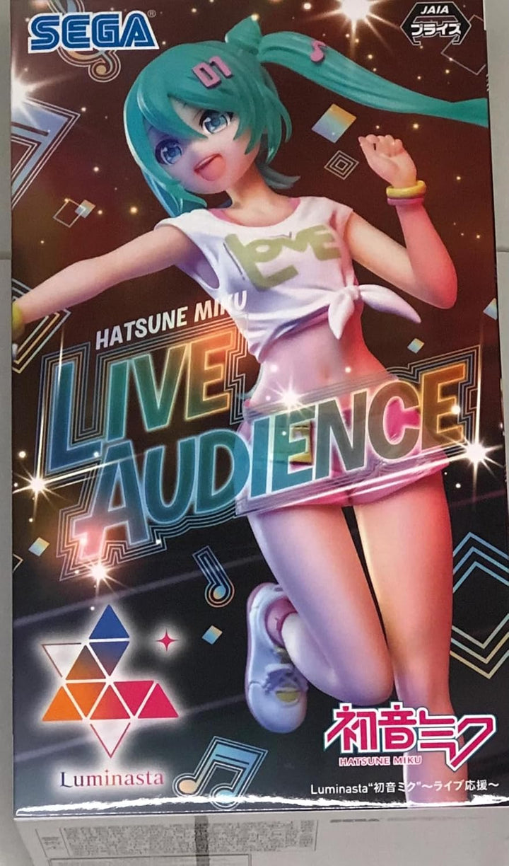 SEGA GOODS Hatsune Miku – Hatsune Miku Live Cheering – Figur Luminasta 20 cm