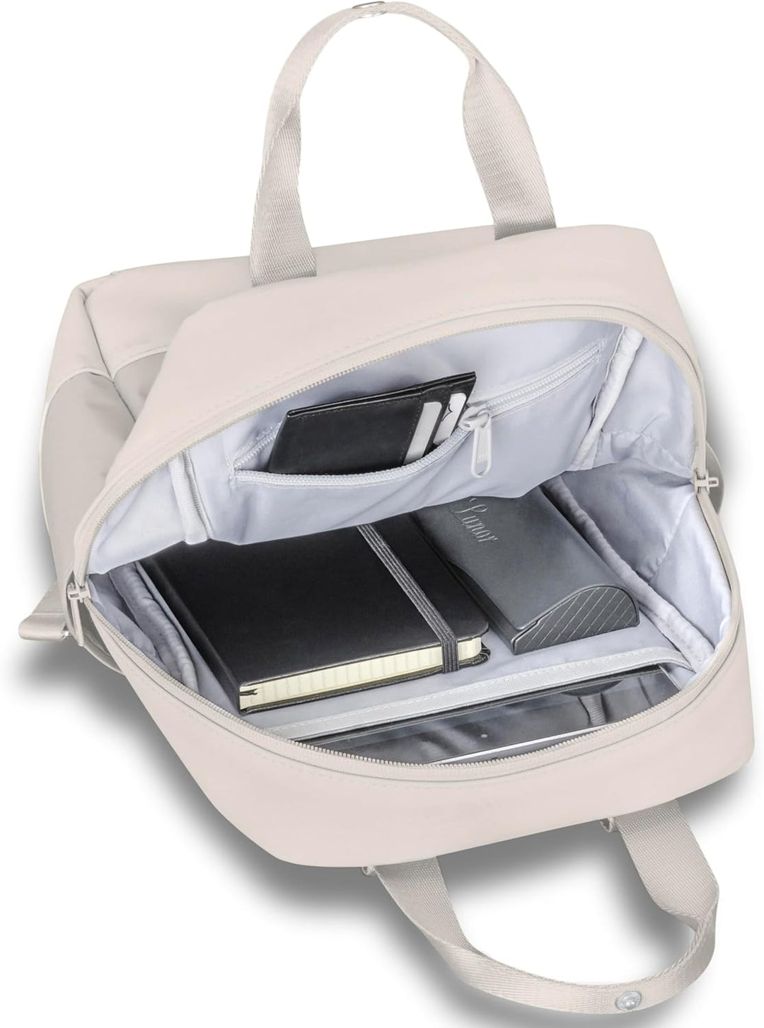 Johnny Urban Rucksack Damen Klein Beige - Jona Small - Stylischer Kleiner Mini Cityrucksack mit Tabl