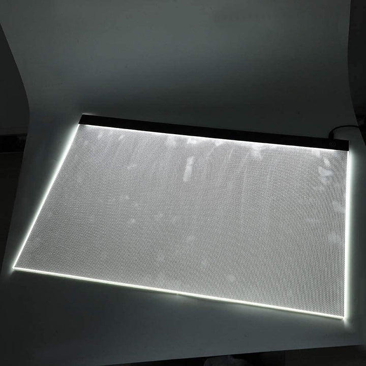 A2 Leuchttisch Light Pad Leuchtkasten, Dimmbare Ultradünne Leuchtplatte und LED Zeichnung Pad Lightp