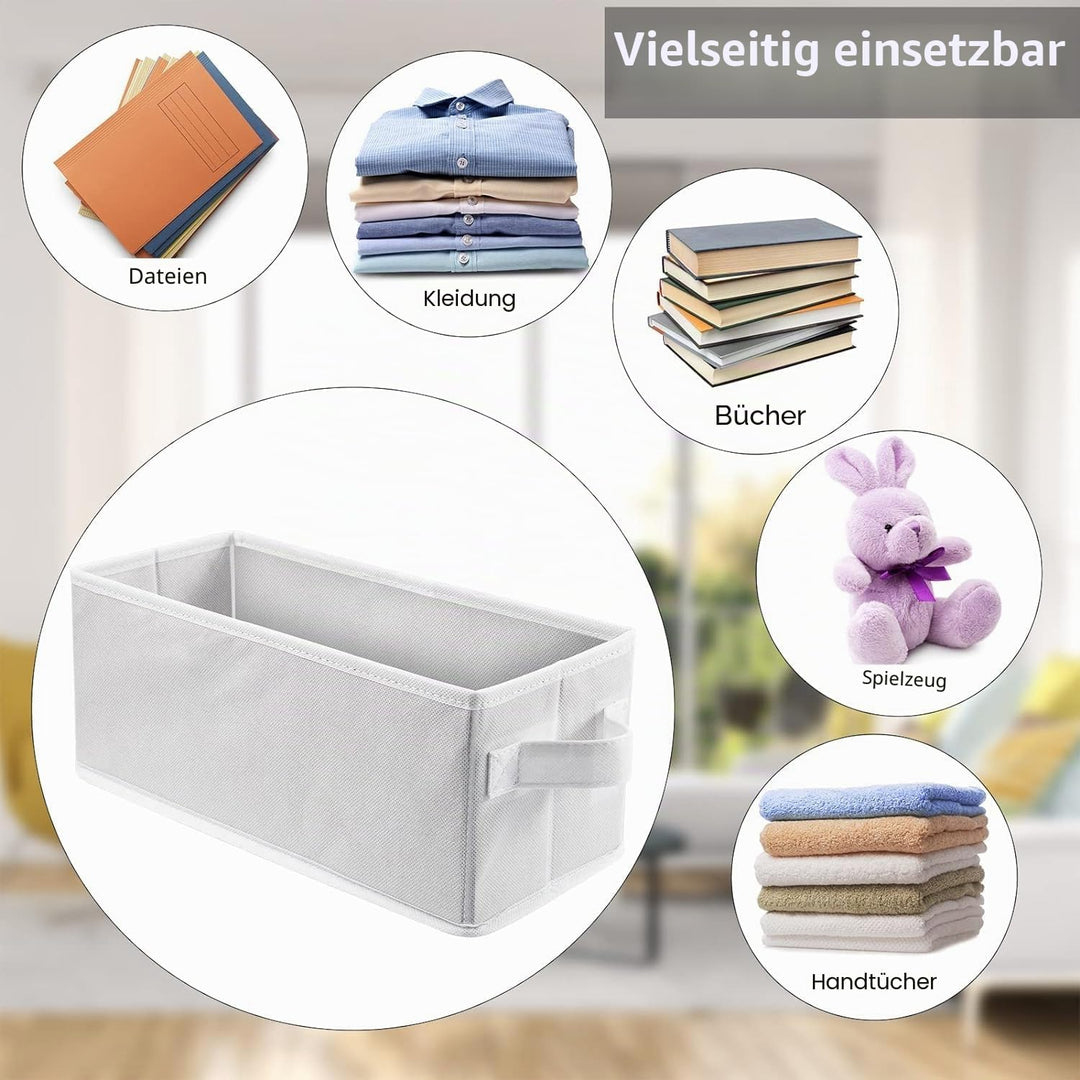 UENTIP CD-Aufbewahrungsbox, 1 Stück, CD-Hülle, 33,5 x 15 x 13,5 cm, Behälter für 30 CDs in vollen Ju