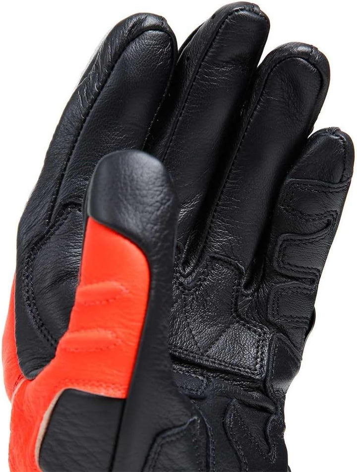 Dainese Carbon 4 Long Motorradhandschuhe L BLACK/FLUO-RED/WHITE, L BLACK/FLUO-RED/WHITE