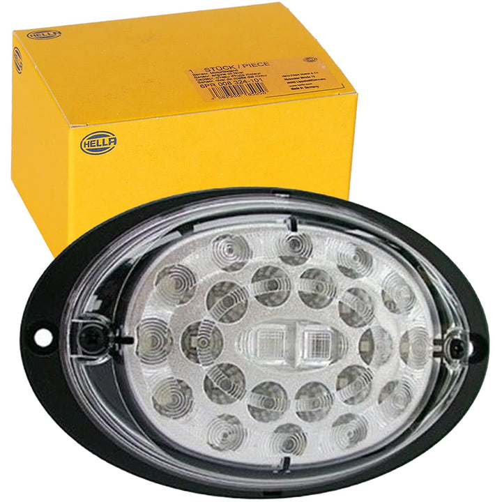 HELLA - Heckleuchte - Agroluna - LED - 12/24V - 2SD 343 390-401 mit Steckeranschluss Leuchtefunktion