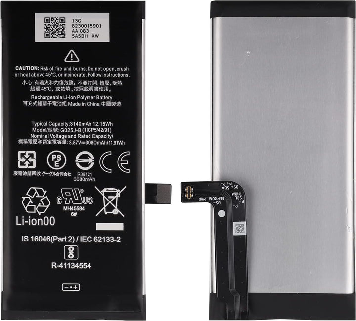 SwarKing Ersatz Akku Kompatibel mit Google Pixel 4A G025J-B with Toolkit