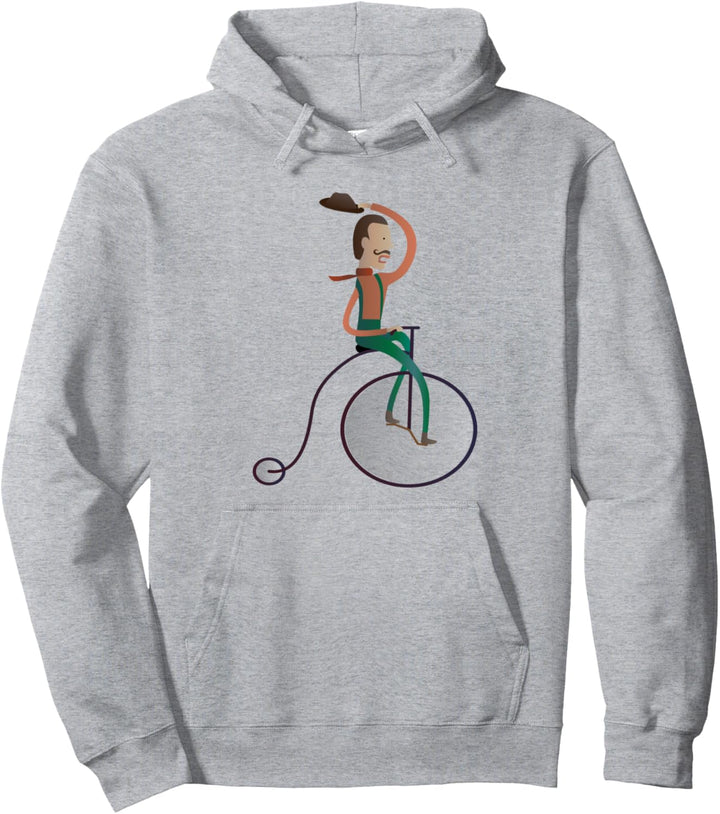 Vintage Riesenrad-Radfahrer Pullover Hoodie