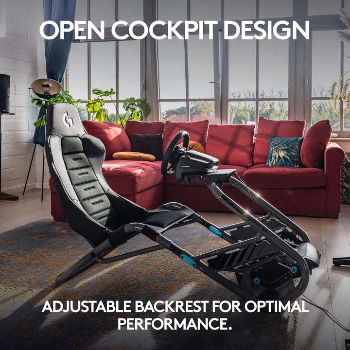 Playseat Trophy - Logitech G Edition Gaming Rennsitz | Frei verstellbar | Unterstützt Direct Drive |