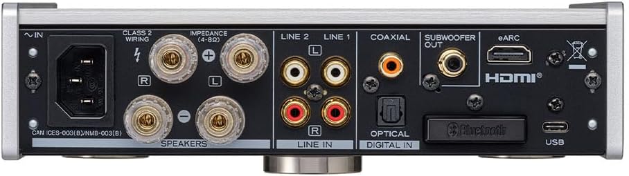 TEAC Reference AI-303 Hi-Res USB DAC Stereo-Vollverstärker mit Hypex Ncore Technologie, Bluetooth un