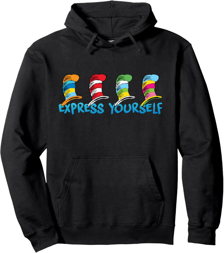 Dr. Seuss Express Yourself Pullover Hoodie