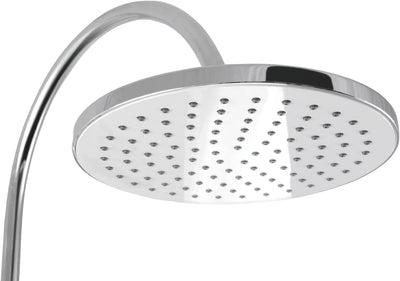 'aquaSu® Duschsystem Oblivio mit Thermostat-Armatur | Handbrause: 3-strahlig | Kopfbrause: 1-strahli