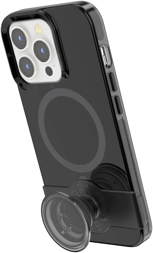 PopSockets: PopCase Kompatibel mit Magsafe - Hülle für iPhone 13 Pro mit Abnehmbarem PopGrip Slide S