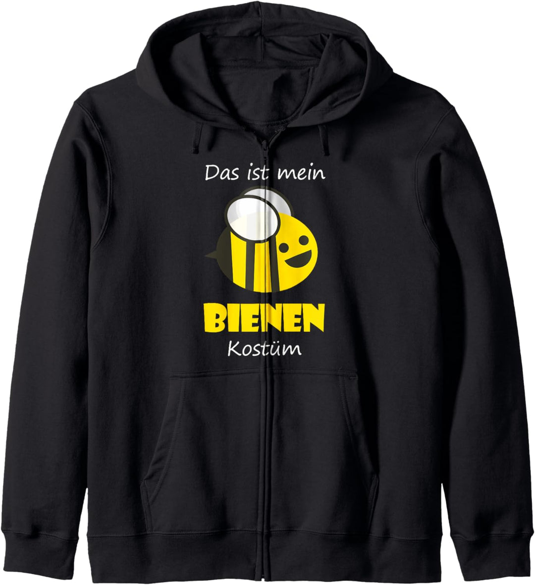 TShirt Karneval & Fasching Bienenkostüm Kinder Kapuzenjacke