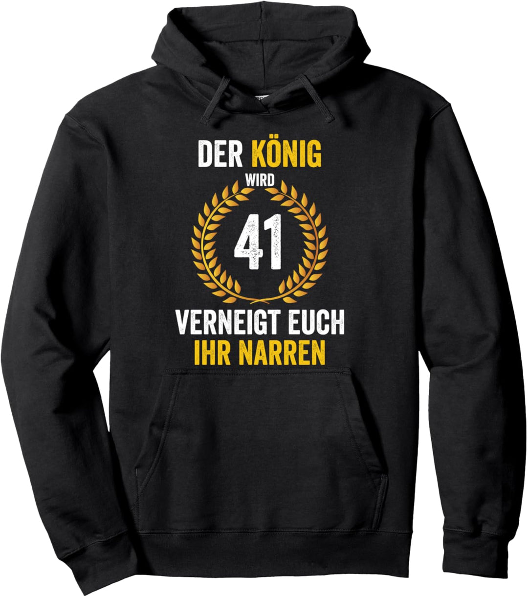 41 Geburtstag Geschenke Geburtstagsdeko Für Männer Pullover Hoodie