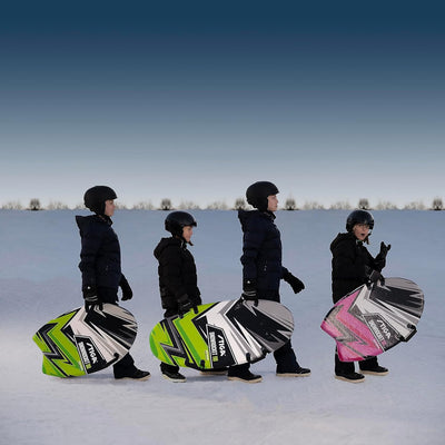 STIGA Schneerutscher Foamboard Snowrocket Speed, zum Reiten auf Schnee - 80 cm Rosa