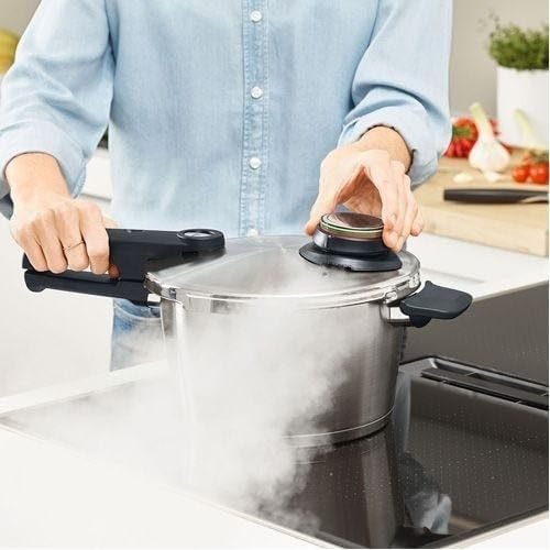 Fissler Vitavit Premium / Schnellkochtopf-Set, 4-teilig (6l - Ø 22 cm & Schnellbratpfanne 2,5l - Ø 2
