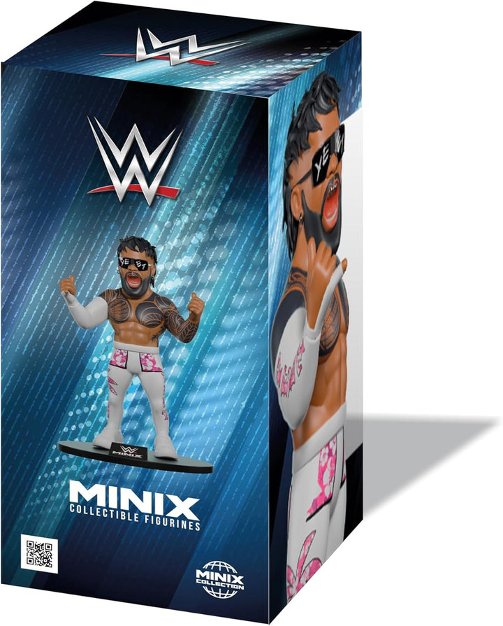 MINIX - Sports #128 - WWE - Jey USO - Sammelfigur 12 cm