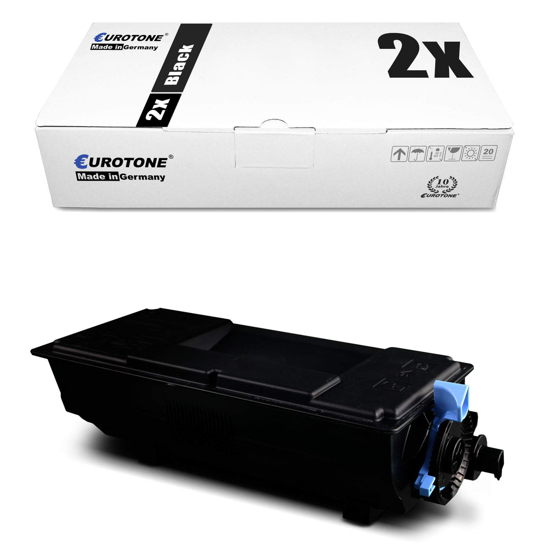 2X Müller Printware Toner für Kyocera ECOSYS P3045dn P3050dn P3060dn P3055dn ersetzt TK-3160 TK3160