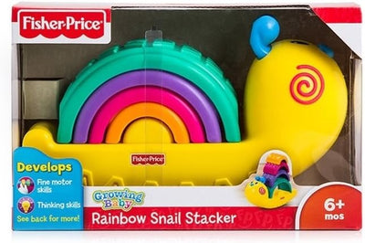 Fisher-Price Growing Baby: Rainbow Snail Stacker