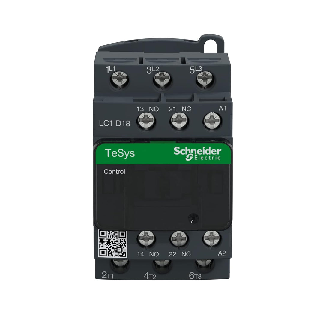 Schneider Electric | LC1D18P7 - Leistungsschütz, 3p+1S+1Ö, 7,5kW/400V/AC3, 18A, Spule 230V 50/60Hz 1