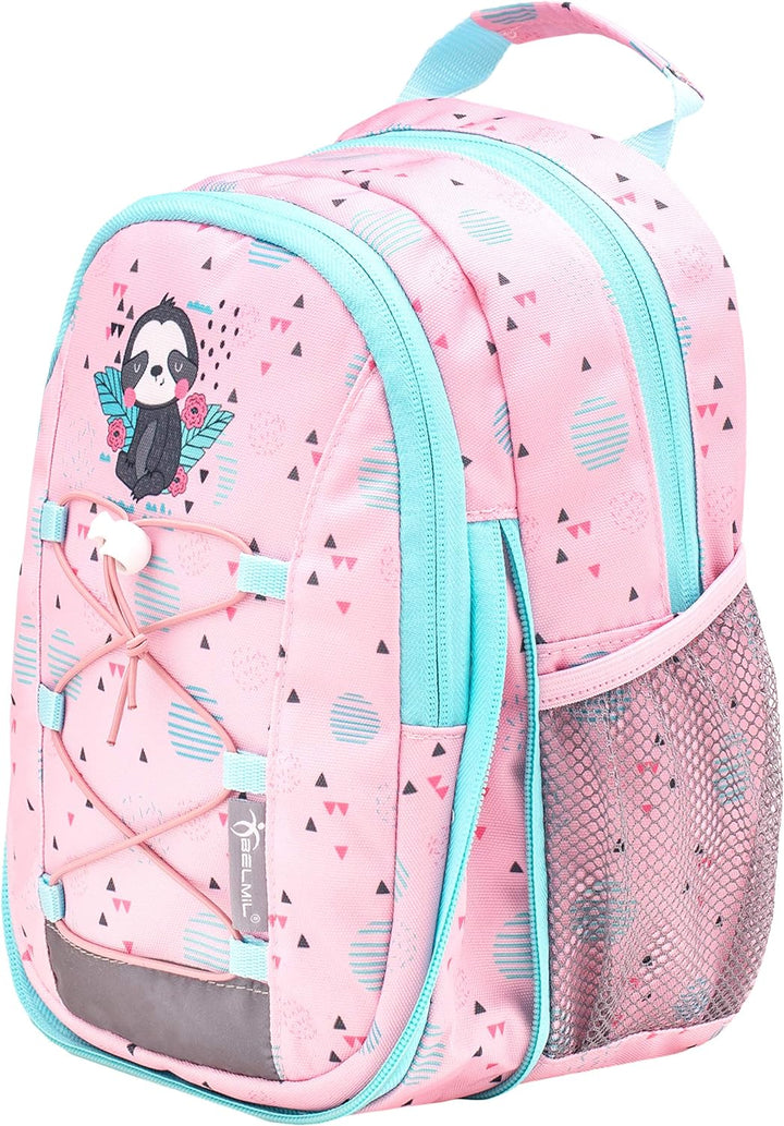 Belmil Kinderrucksack Mädchen für 1-3 Jährige - Super Leichte 260 g/Kindergarten/Krippenrucksack Kin