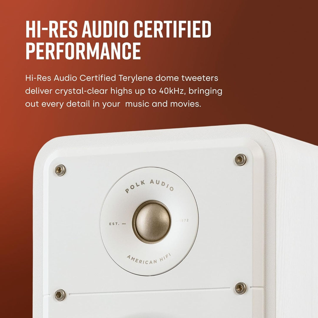 Polk Audio Signature Elite ES50 hochauflösender HiFi Standlautsprecher fürs Heimkino, Hi-Res Zertifi