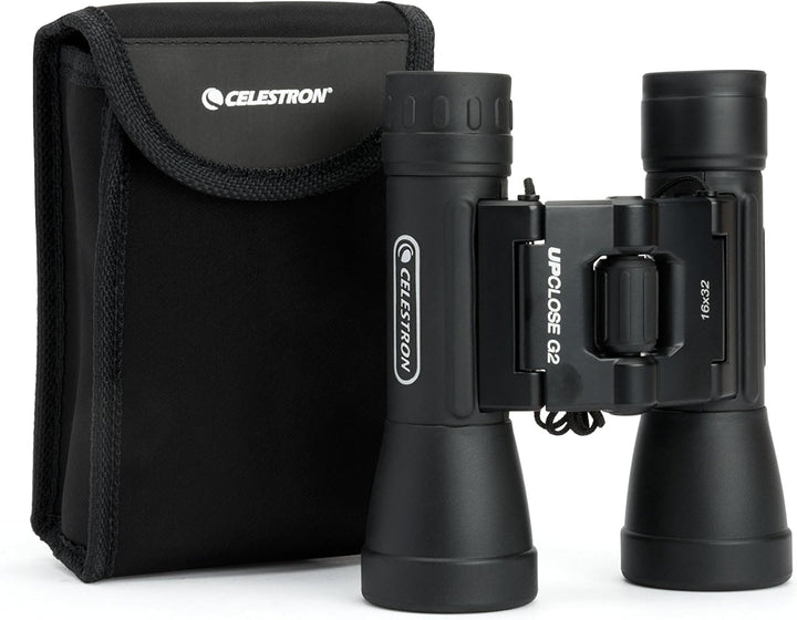 Celestron UpClose G2 16x32 (16-fach, 32mm) Dachkant-Fernglas mit Tasche 16x32 Dachkant Fernglas, 16x