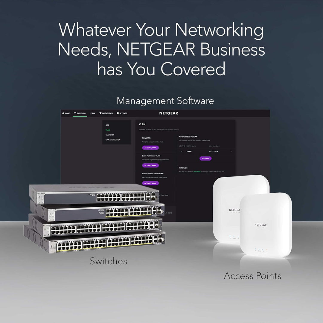 Netgear gs605uk Gigabit Smart Managed Plus Switch, ProSafe lebenslangen Schutz (GS105Ev2) schwarz Un