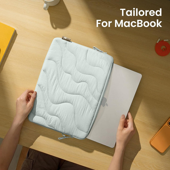 tomtoc Puffer MacBook Neo Hülle Tasche für 13 Zoll MacBook Neo A3404 (2026) mit A18 Pro Chip, 360° L
