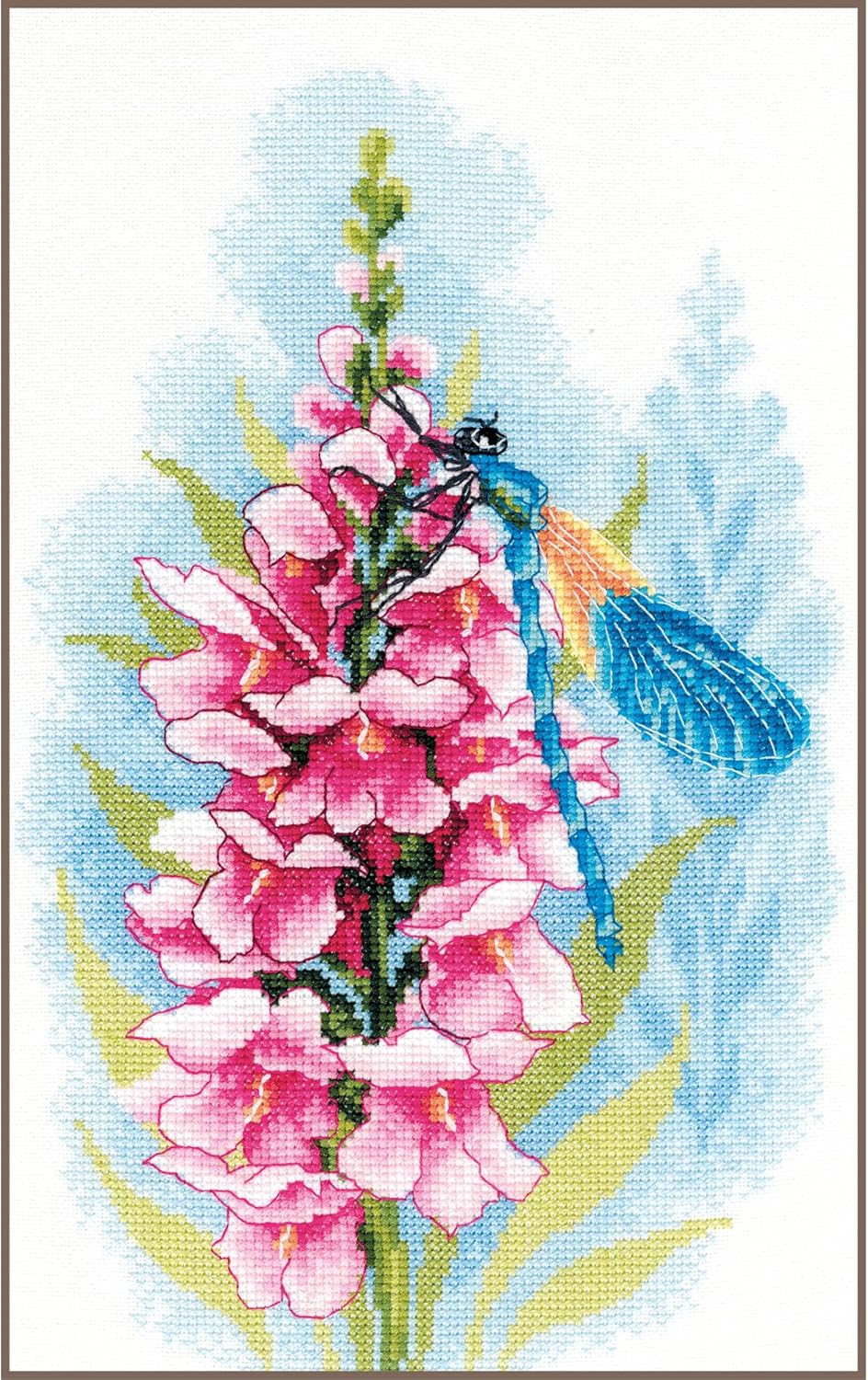 Lanarte PN-0194925 Kreuzstich Set Zählmuster, Baumwolle, mehrfarbig, 22x33cm
