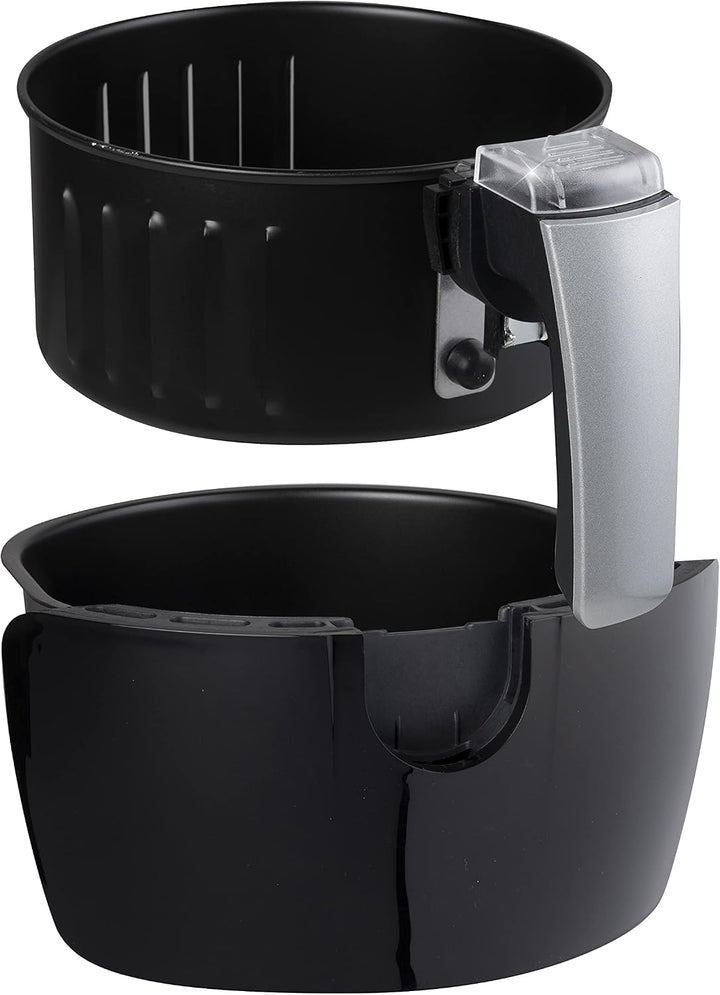 Cuisinier Deluxe Heissluftfritteuse 2,4 Liter 1300/1500 Watt Timer und Digitalanzeige Cuisiner Delux