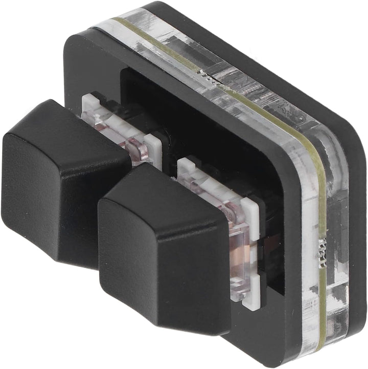 2 Tasten Tastatur für OSU, USB Gaming Tastatur mit Rotem Achsenschalter, Mechanische Mini Hotswap Ta
