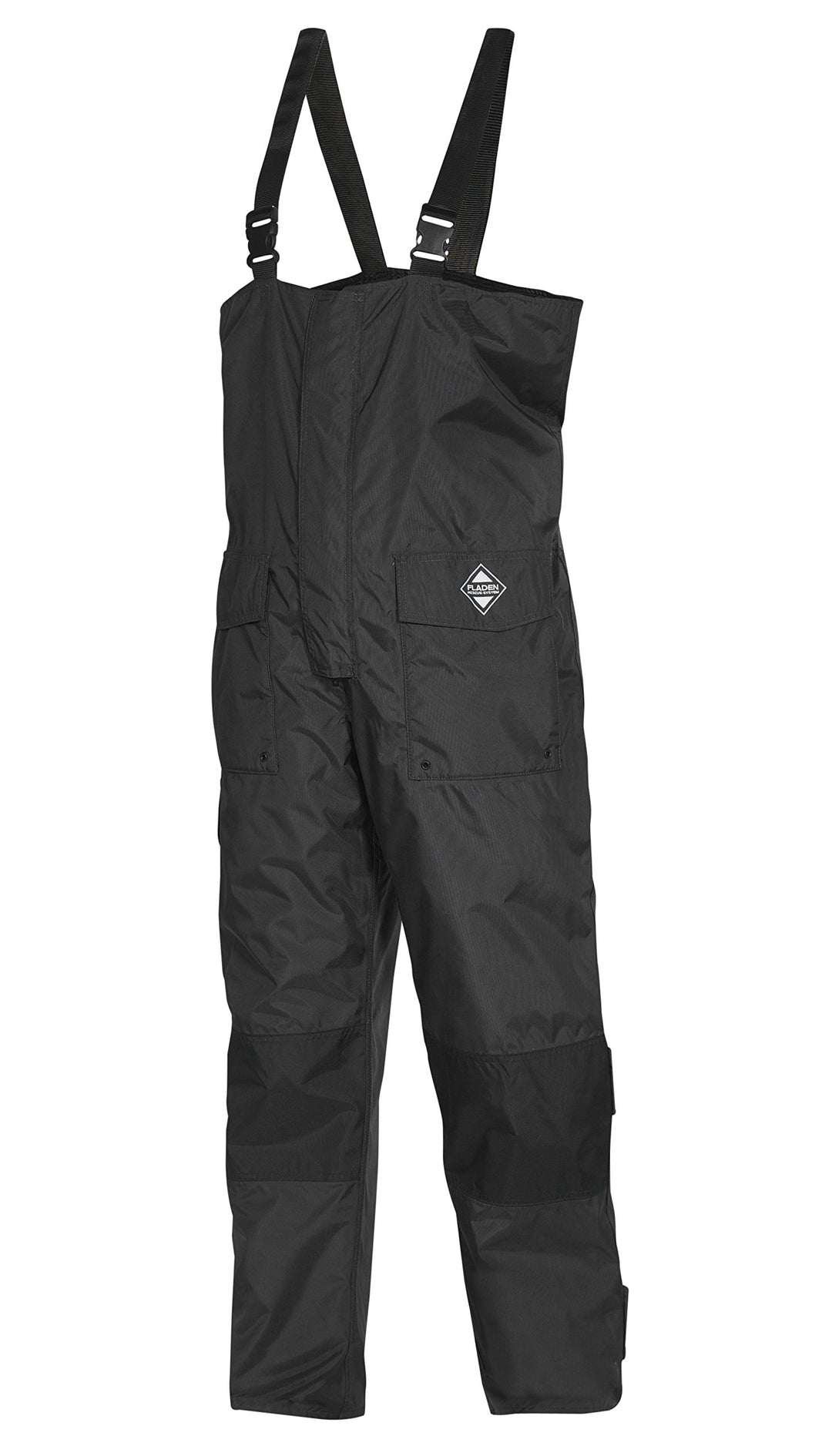 Fladen Rescue-System – Schwarz Floating-Overall Flotation Lätzchen Her und Hose – Marine Auftrieb un