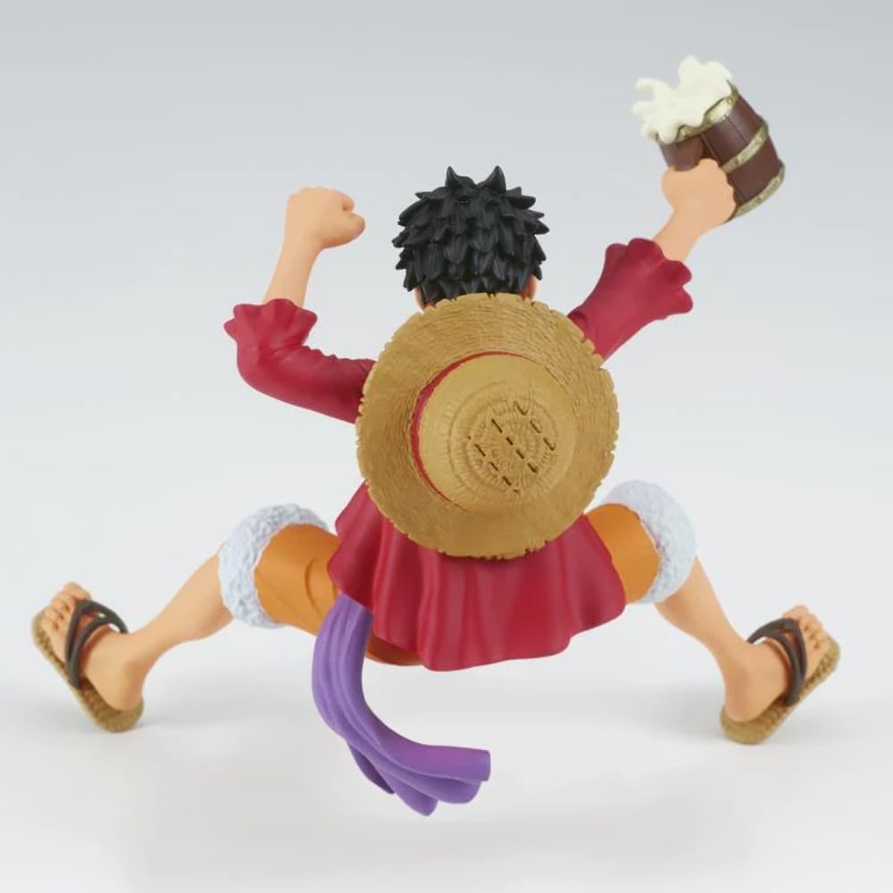 One Piece Actionfigur Monkey D Luffy It's a Banquet aus Kunststoff, von Bandai., Bandai