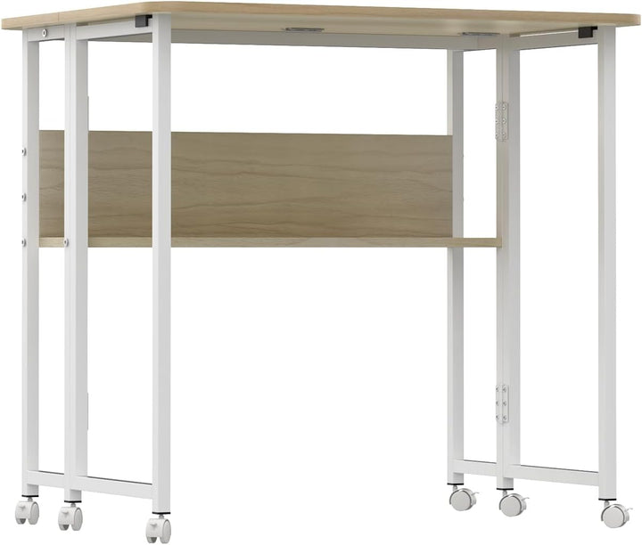 HUOLE Betttisch für Laptop, höhenverstellbar und Winkel, Tisch für Bett/Sofa/Boden, Gamer-Schreibtis
