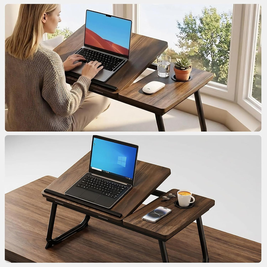Laptoptisch Bett Klappbar Laptop Betttisch Notebooktisch Bed Table Esstablett Bed Tray FrüHstüCk im