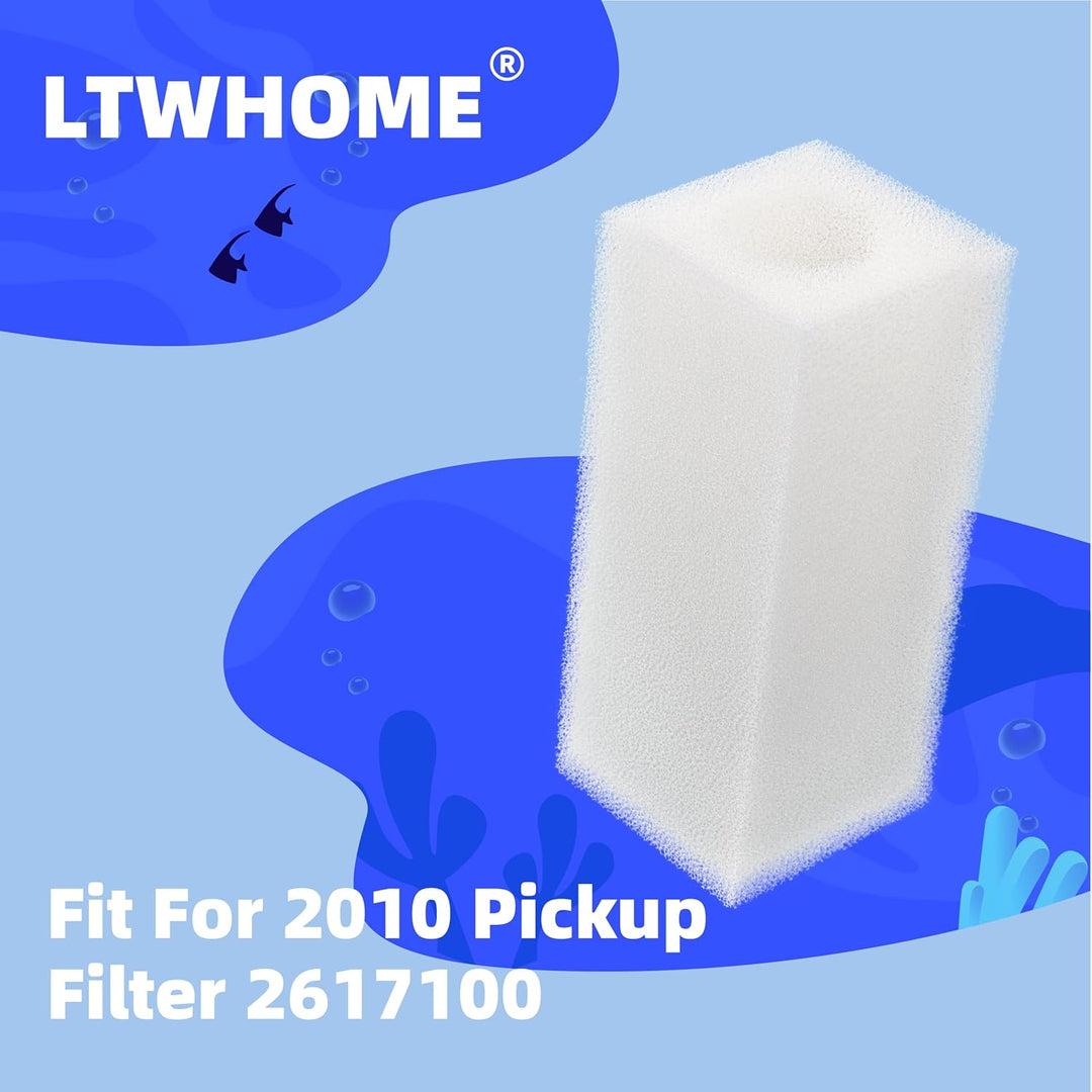 LTWHOME Filterschwamm Passend für Eheim 2010 Pickup Filter 2617100(12 Stück)