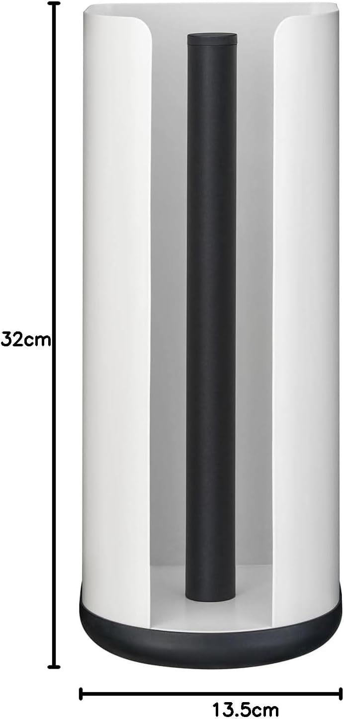 Wesco Papierrollenhalter Loft aus pulverbeschichtetem Stahlblech Metall und Kunststoff in der Farbe