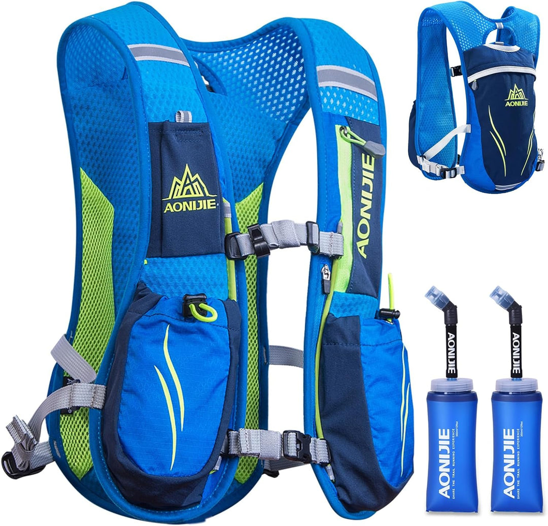 TRIWONDER Ultraleicht Trinkrucksack, 5.5L Laufrucksack, Trailrunning Rucksack, Hydration Pack im Fre