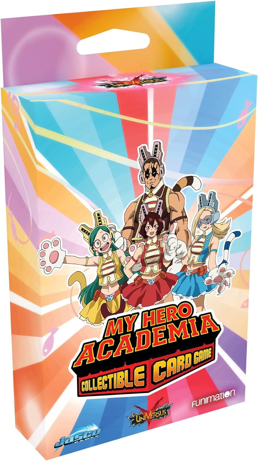 Jasco Games 76016 My Hero Academia Wild Pussycats Cardgame, Mehrfarbig, Starter Decks Starter Decks