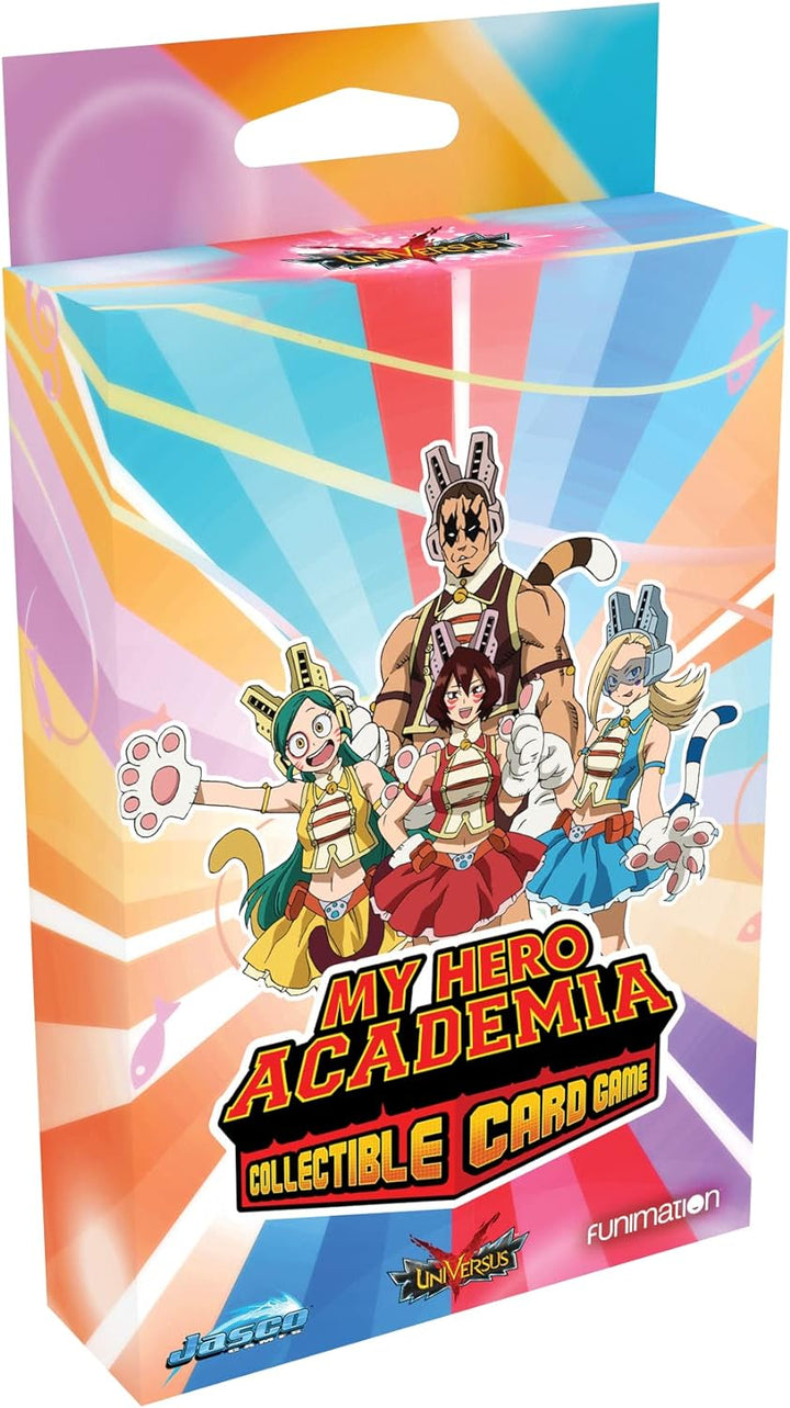 Jasco Games 76016 My Hero Academia Wild Pussycats Cardgame, Mehrfarbig, Starter Decks Starter Decks