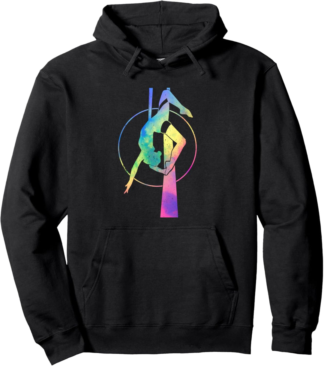 Aerial Silk Dancer Aerialist Silks Dance Akrobat Stretch Pullover Hoodie