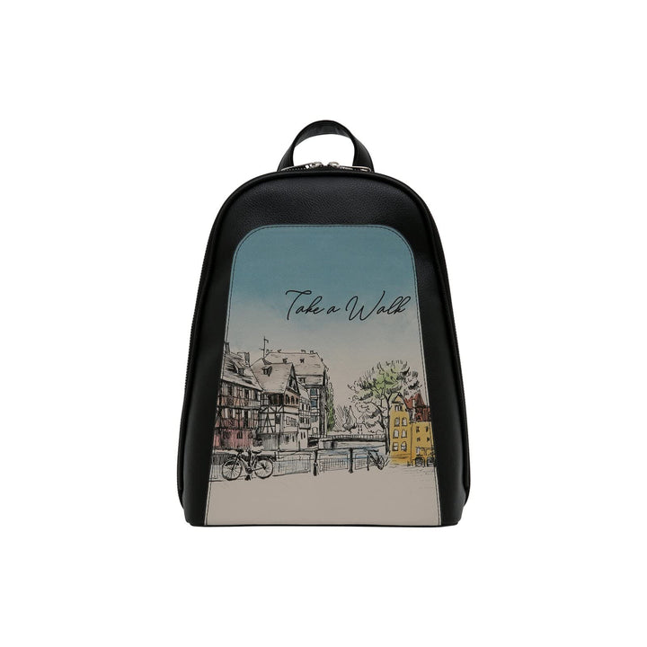 DOGO Vegane Damen Rucksack Tidy Bag - Take a Walk