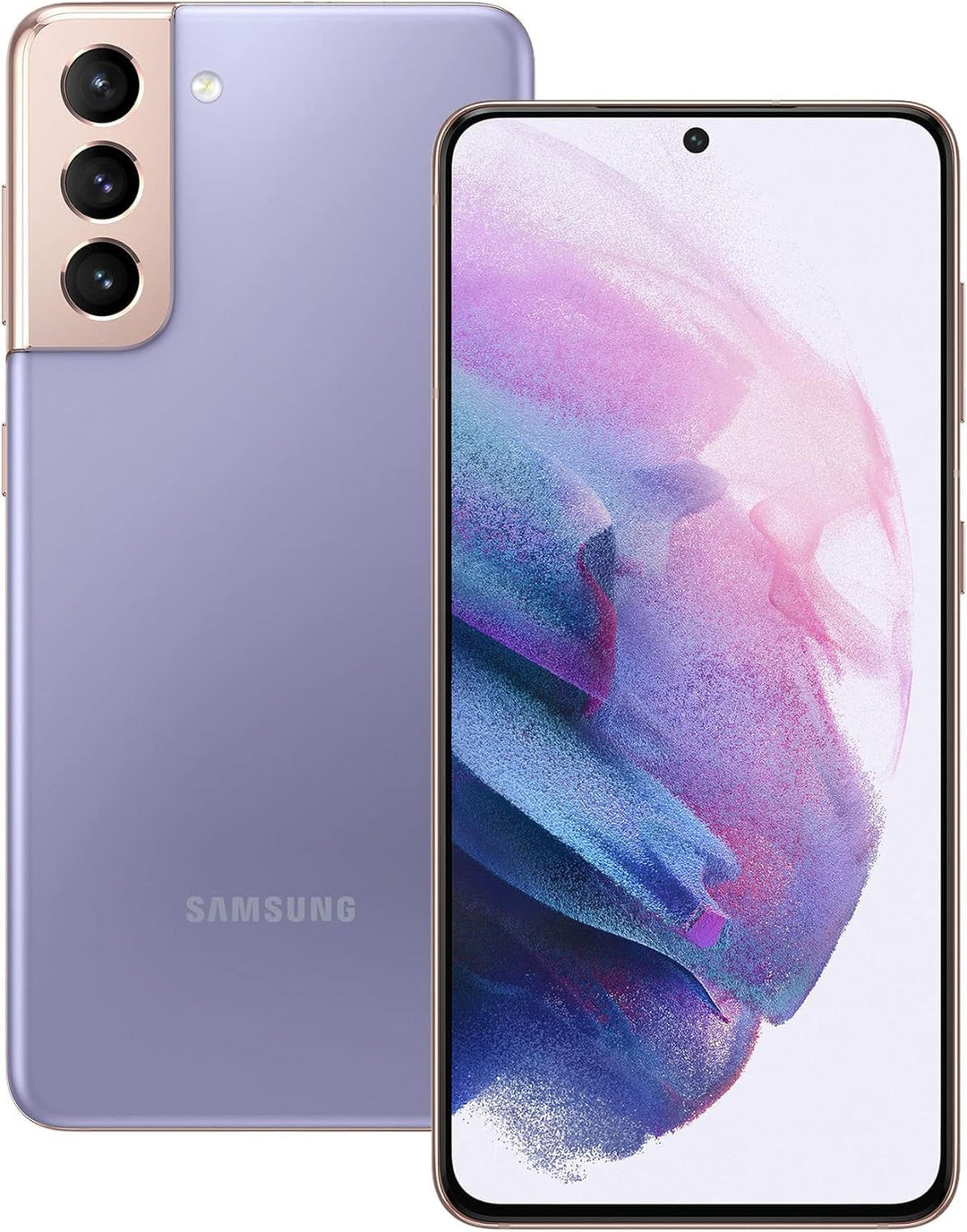 Samsung Galaxy S21 5G Smartphone 128GB Phantom Violet Android 11.0 G991B Violet 128 GB, Violet 128 G