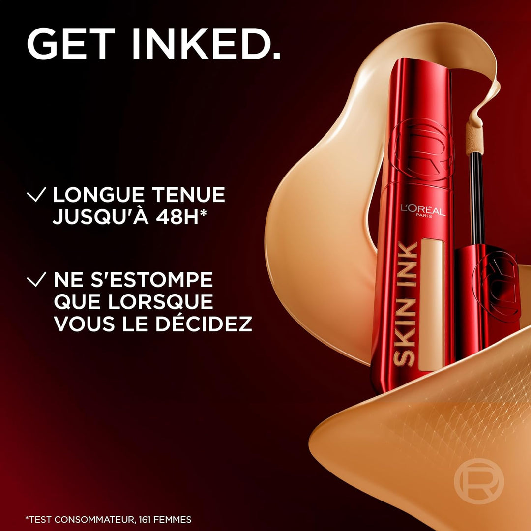 L'Oreal Paris Infaillible Skin Ink, Foundcealer, Deckend wie eine Foundation, Leicht wie ein Conceal