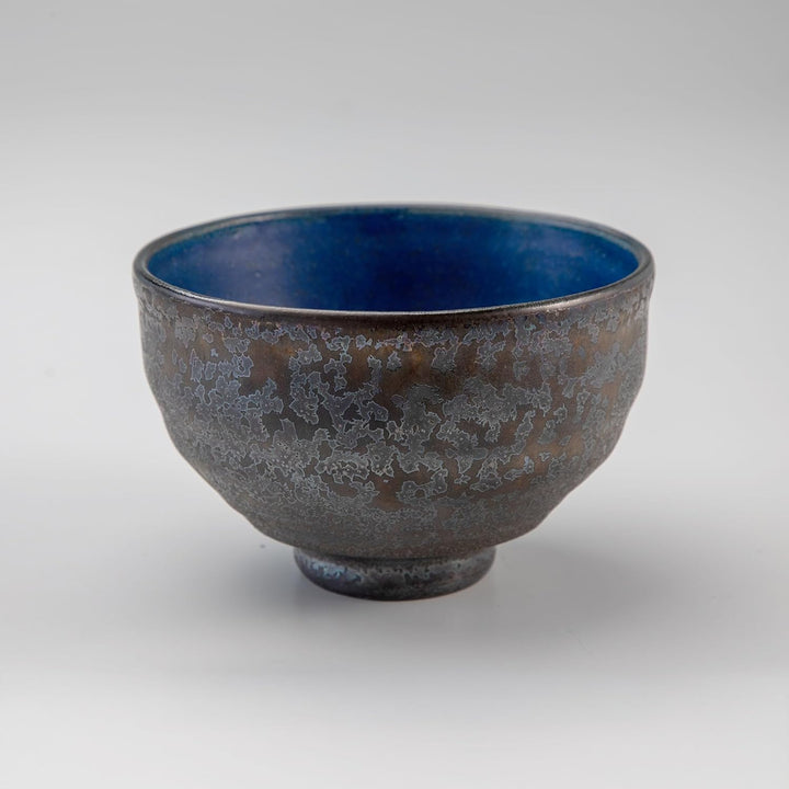 Asayu Japan Matcha Schale (Kurogane Blau), Kurogane Blau