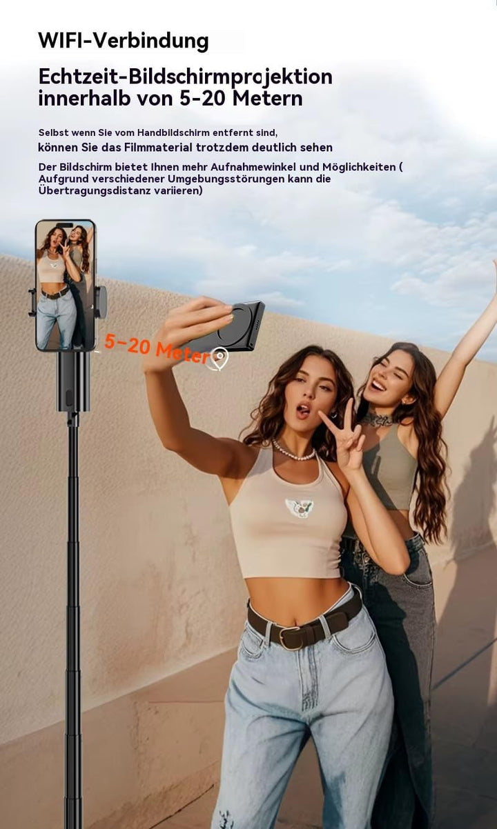 Handy Selfie Monitor 3,97", WiFi 2,4/5 GHz, 5 Std. Akku, Powerbank-Funktion, mit Lautsprecher, gross