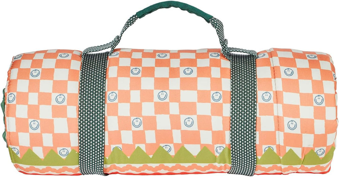 BUTLERS Picknickdecke 140x180 cm - Picnic Deluxe - Picknickdecke Baumwolle gefüttert | Liegedecke St