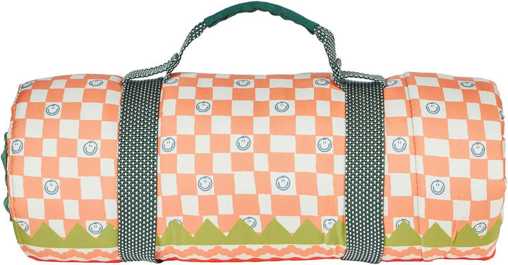 BUTLERS Picknickdecke 140x180 cm - Picnic Deluxe - Picknickdecke Baumwolle gefüttert | Liegedecke St