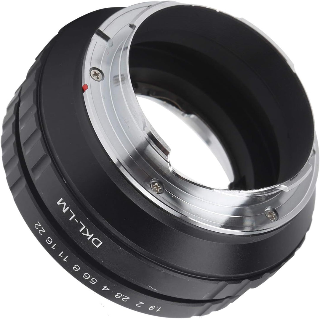 VBESTLIFE Adapterring für DKL-LM-Objektive, für DKL-Mount-Objektivefür Leica LM-Mount-Kamera, Kamera