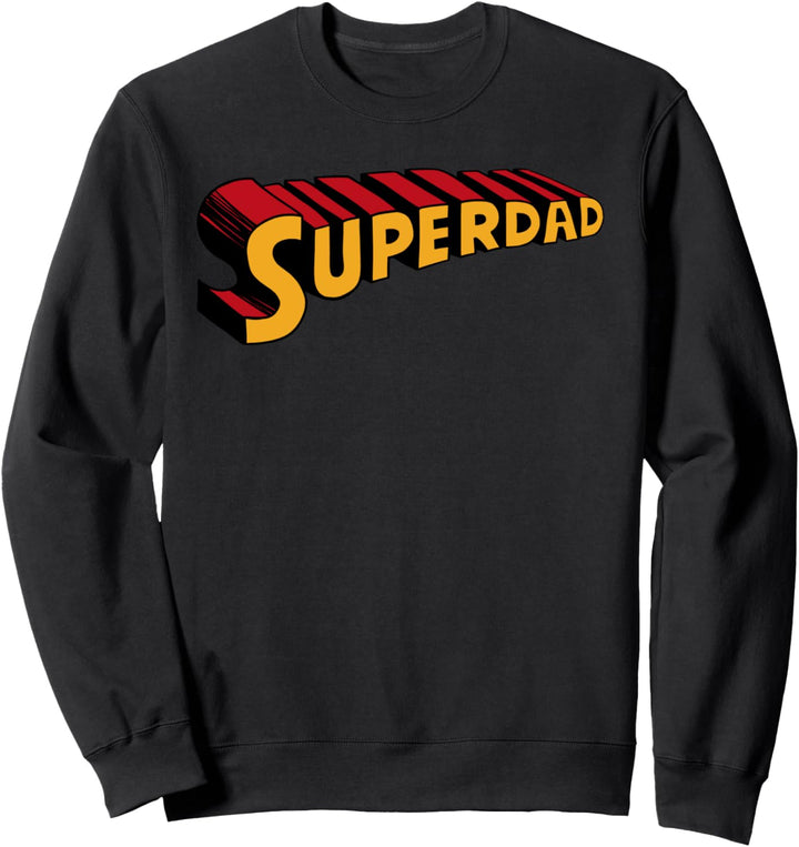 Super dad Superdad Funny Superhero Dad Sweatshirt