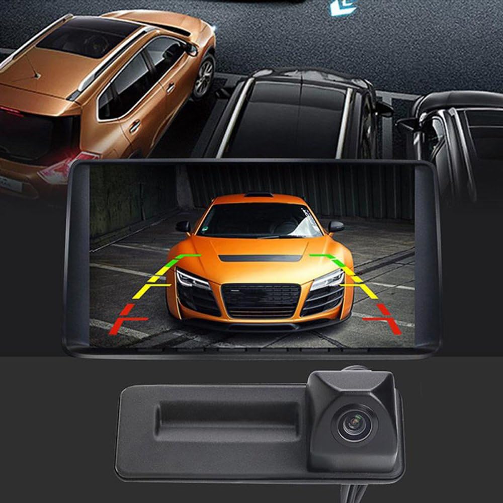 Dynavsal HD CCD Nacht Viosn Kofferraum Griff Rückfahrkamera Rückfahrkamera für VW Skoda Rapid Roomst